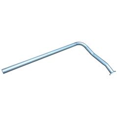 Muffler Pipe Assembly - Downswept Pipe