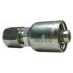Hydraulic 1-Piece Swage Coupling Parker Hannifin 43 series 1/2'' Insert x 9/16''JIC female