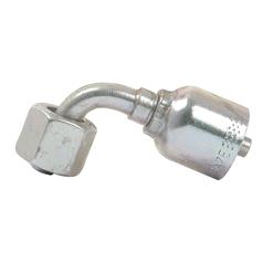 Parker Metric Hose Fitting 1/4'' x M14 x 1.50 Female 90° Swept Swivel Light Series