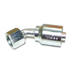 Parker UNF Hose Fitting 1/2'' x 1-3/16 x 16'' Female 135° Swept Swivel