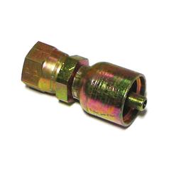 Pioneer BSP 30° Hose Fitting 1/4'' x 1/4 x 19'' Female Straight Swivel