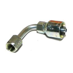 Pioneer JIC Hose Fitting 1/4'' x 9/16 x 18'' Female 90° Swept Swivel (Long)