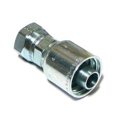 Pioneer JIC 37° Hose Fitting 3/4'' x 1-1/16 x 12'' Female Straight Swivel