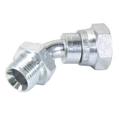 Hydraulic Adaptor 1/2'' BSP Male x 1/2'' BSP Swivel Female 135° Swept Elbow