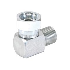 Hydraulic Adaptor 1/2'' BSP Male x 1/2'' BSP Swivel Female 90° Compact Elbow