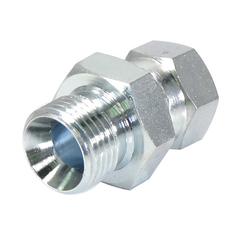 Hydraulic Adaptor 1/2'' BSP Male x 3/8'' BSP Swivel Female