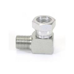 Hydraulic Adaptor 1/4'' BSP Male x 1/4'' BSP Swivel Female 90° Compact Elbow