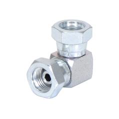 Hydraulic Adaptor 1/4'' BSP Swivel Female x 1/4'' BSP Swivel Female 90° Compact Elbow