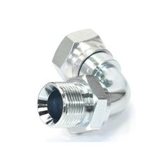 [S.12051] Hydraulic Adaptor 3/4'' BSP Male x 3/4'' BSP Swivel Female 90° Swept Elbow