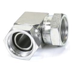 Hydraulic Adaptor 3/4'' BSP Swivel Female x 3/4'' BSP Swivel Female 90° Compact Elbow