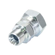 Hydraulic Adaptor 3/8'' BSP Male x 1/2'' BSP Swivel Female