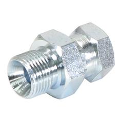 [S.4686] Hydraulic Adaptor 3/8'' BSP Male x 1/4'' BSP Swivel Female