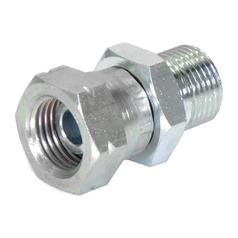 Hydraulic Adaptor 3/8'' BSP Male x M16 x 1.50 Metric Swivel Female