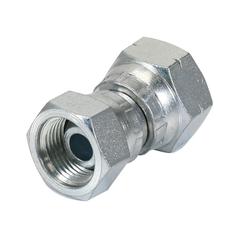 Hydraulic Adaptor 3/8'' BSP Swivel Female x M18 x 1.50 Metric Swivel Female