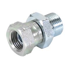 Hydraulic Adaptor M18 x 1.50 Metric Male x M16 x 1.50 Metric Swivel Female