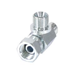 Hydraulic Tee Piece 3/8'' BSP Male x 3/8'' BSP Swivel Female x 3/8'' BSP Male