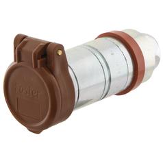 Faster Dust Cap 1/2'' Brown Fits Female Coupling - TA Series TA12M