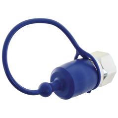 [S.112761] Faster Dust Cap Blue PVC Fits 1/2'' Male Coupling TF12