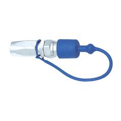 [S.147849] Faster Dust Cap Blue PVC Fits 3/8'' Male Coupling - TF Series TF38