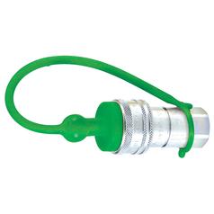 [S.112782] Faster Dust Cap Green PVC Fits 1/2'' Female Coupling TM12LV