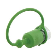 [S.112766] Faster Dust Cap Green PVC Fits 1/2'' Male Coupling TF12V
