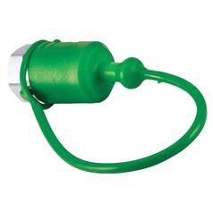 [S.147852] Faster Dust Cap Green PVC Fits 3/8'' Male Coupling - TF Series TF38V