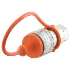 [S.112778] Faster Dust Cap Orange PVC Fits 1/2'' Female Coupling TM12LA