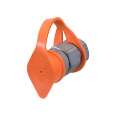 [S.113090] Faster Dust Cap Orange PVC Fits 1/2'' Male Flat Face Coupling TF 2FI12