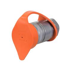 [S.113093] Faster Dust Cap Orange PVC Fits 3/4'' Female Flat Face Coupling TM 2FI34