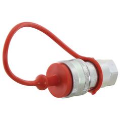 Faster Dust Cap Red PVC Fits 1/2'' Female Coupling TM12LR