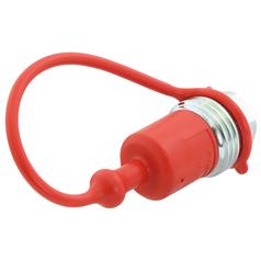 [S.112765] Faster Dust Cap Red PVC Fits 1/2'' Male Coupling TF12R