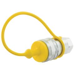 Faster Dust Cap Yellow PVC Fits 1/2'' Female Coupling TM12LG