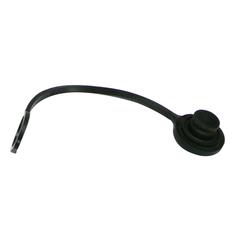 Parker Dust Cap Black Rubber Fits 1/2'' Female Coupling