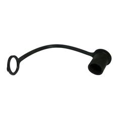 Parker Dust Cap Black Rubber Fits 1/2'' Male Coupling
