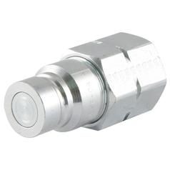Pioneer Flat Faced Hydraulic Coupling Male 1/2'' Body x 7/8'' UNF Female Thread