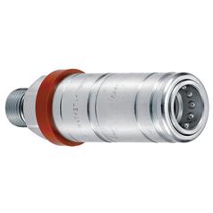 Faster Female Quick Release Quick Coupler 1/2'' Body M22 x 1.50 Male Thread. Couple & Uncouple Under Pressure