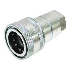 [S.118894] Faster Quick Release Hydraulic Coupler Female 1/2'' Body x 1/2'' NPT Female Thread