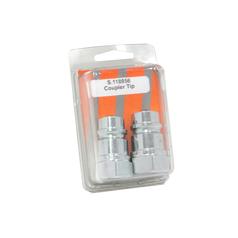 [S.118956] Faster Quick Release Hydraulic Coupler Male 1/2'' Body x 1/2'' NPT Female Thread (Snap pack 2 pcs.)