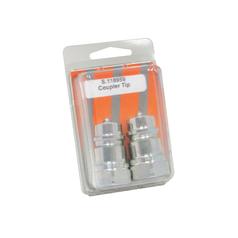 [S.118959] Faster Quick Release Hydraulic Coupler Male 1/2'' Body x 3/4'' SAE Female Thread (Snap pack 2 pcs.)