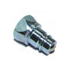 [S.128450] Pioneer Quick Release Hydraulic Coupler Male 1/2'' Body x 3/4'' NPTF Female Thread