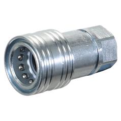 [S.2961] Sparex Quick Release Hydraulic Coupler Female 1/2'' Body x 1/2'' BSP Female Thread