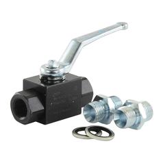 [S.8104] Sparex 2-Way Shut Off Ball Valve 1/2'' BSP (60 L/min Flow Rate)
