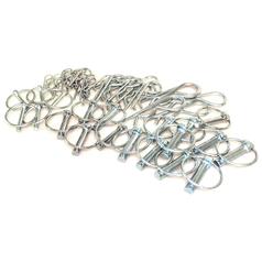 [S.13447] Linch Pin & Grip Clips Combination Pack (50 pcs. Bag)