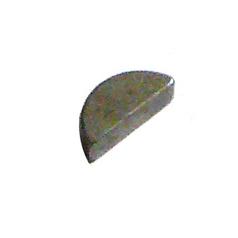 Woodruff Key 1/8'' x 1/2'' (DIN or Standard No. DIN 6888)