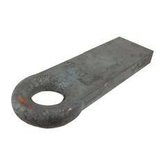 Weld on Towing Eye - 12'' - Straight