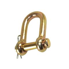 [S.1412] D Clevis, Pin Ø8mm, Jaw: 13mm