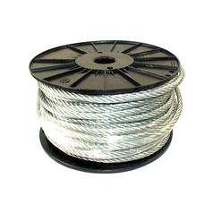 Wire Rope with Nylon Core - Steel, 5/32'' x 325 ft.