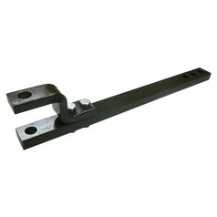 [S.67209] Swinging Drawbar with Clevis - Overall length: 750mm - Section: 30x60mm
