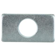 Lower link plate 40x75mm Hole Ø 25.5mm