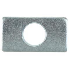 Lower link plate 45x80mm Hole Ø 26.5mm